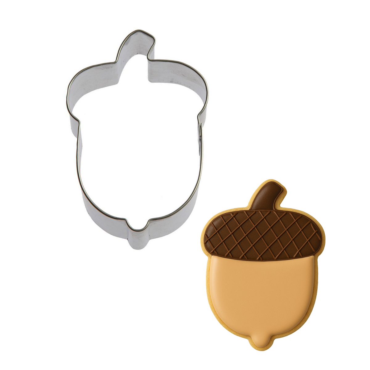 Acorn Cookie Cutter 3.25 in B1479