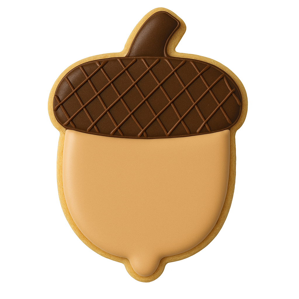 Acorn Cookie Cutter 3.25 in B1479