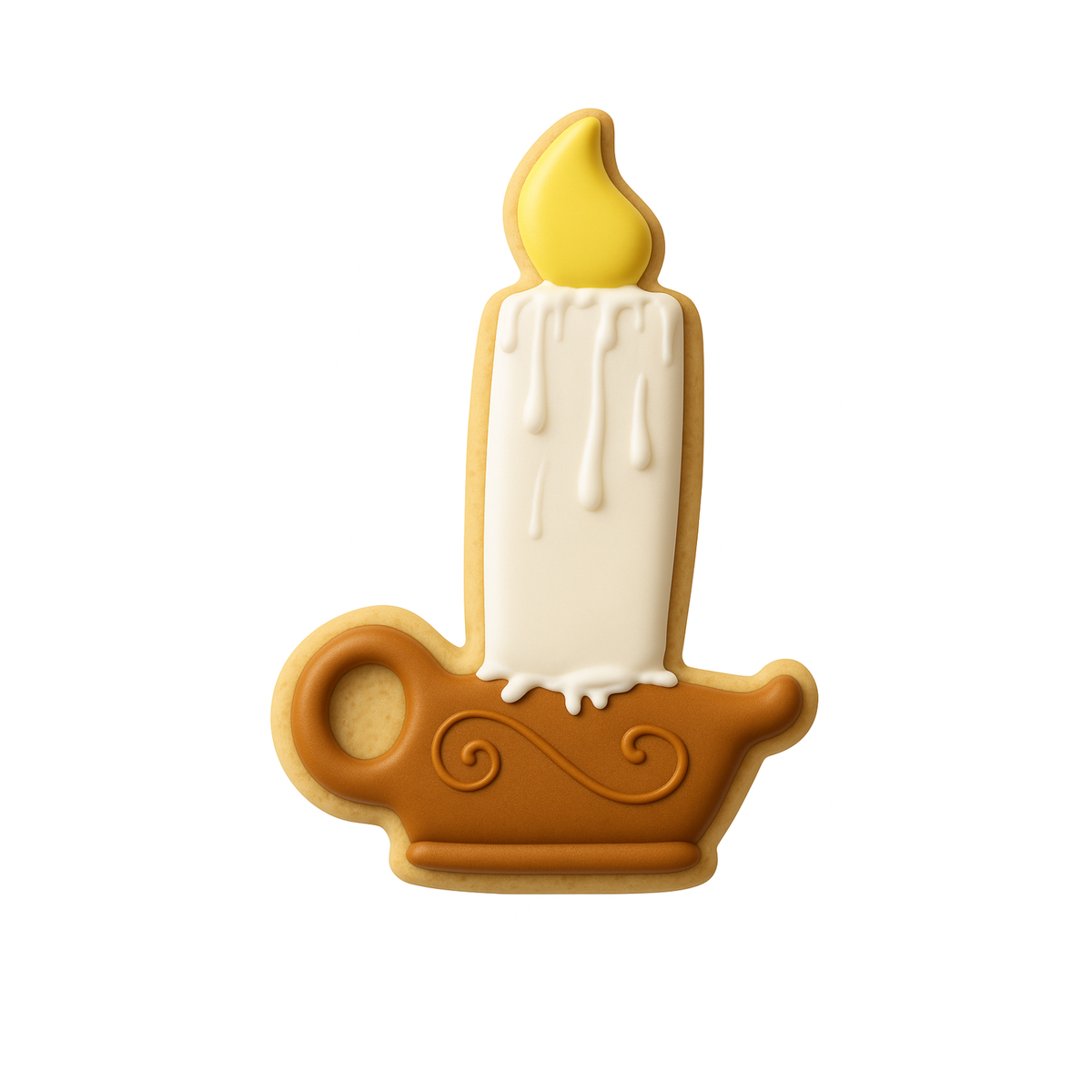 Candle Cookie Cutter 4.5 in B1489