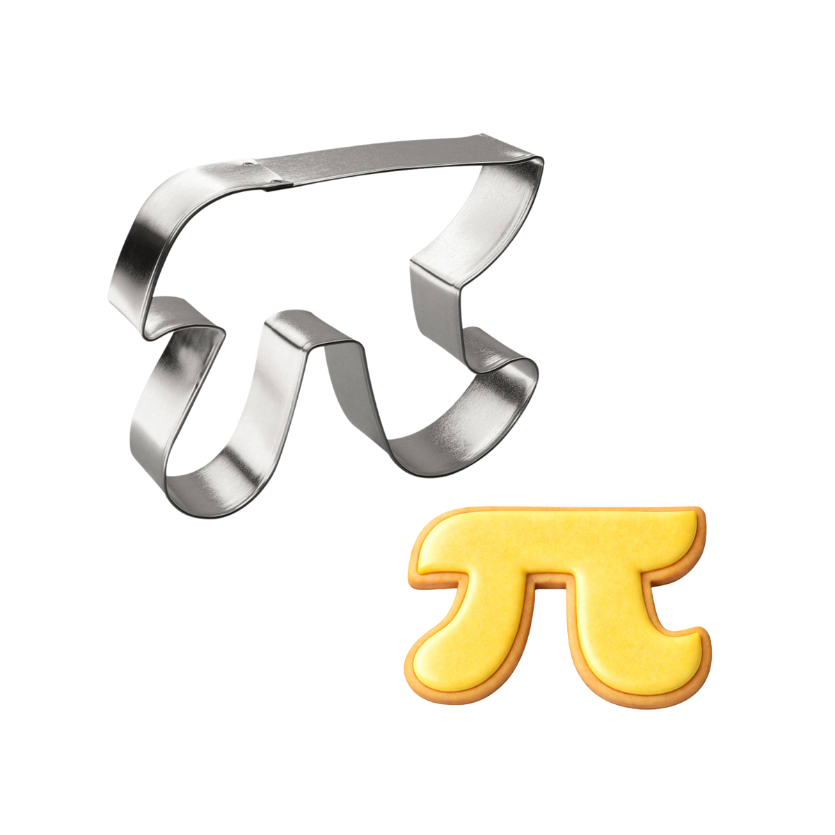 Pi Symbol/Mathematical Infinity Cookie Cutter 4 in B1557