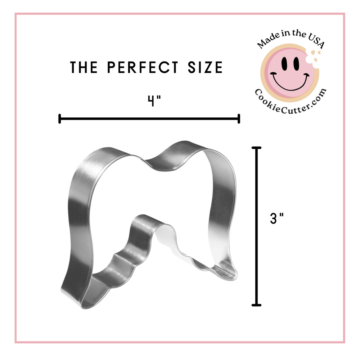 Angel Wings Cookie Cutter 4 in B1566