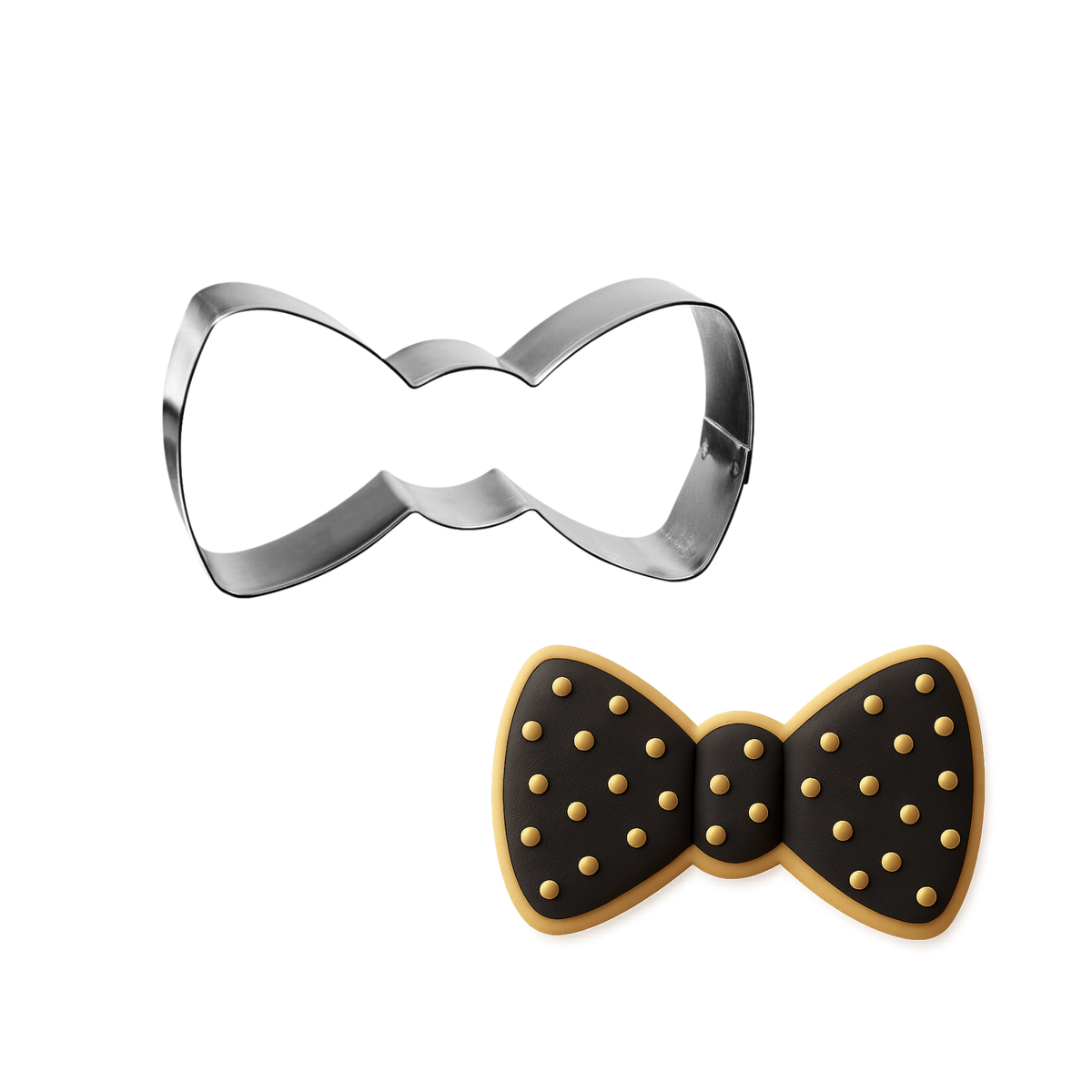 Bow Tie Cookie Cutter 4 in B1575