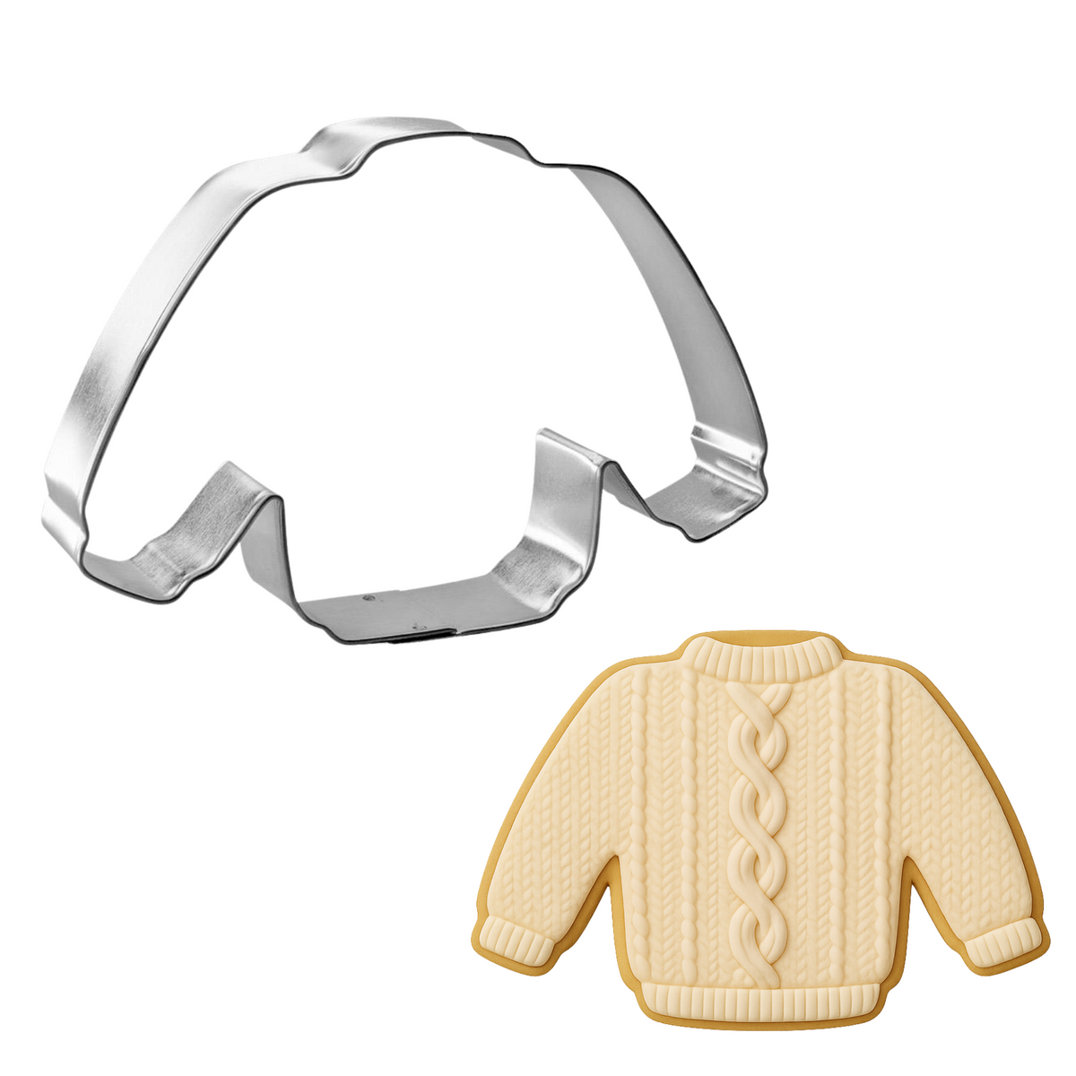 Sweater Cookie Cutter 4.25 in B1605