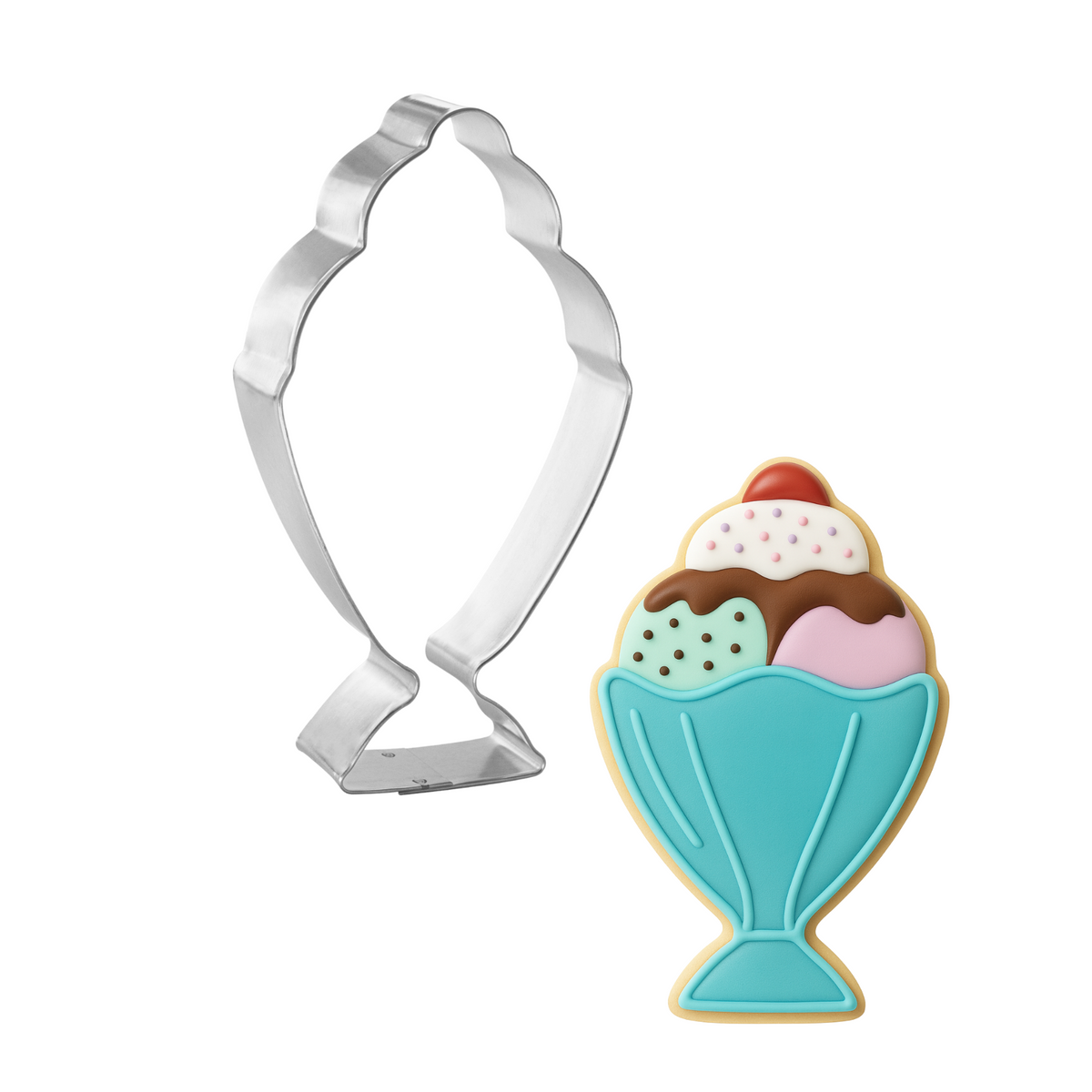 Christmas Sweets Candy Cookie Cutter 6 Pc Set HS0516