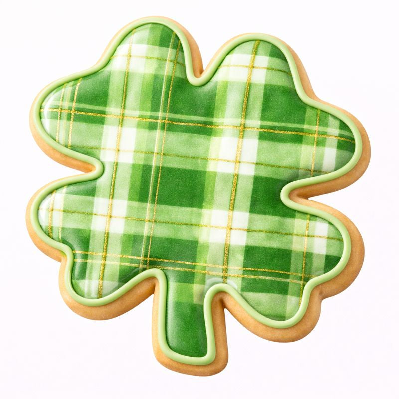 Big Four Leaf Clover Cookie Cutter 3.75 in B1619