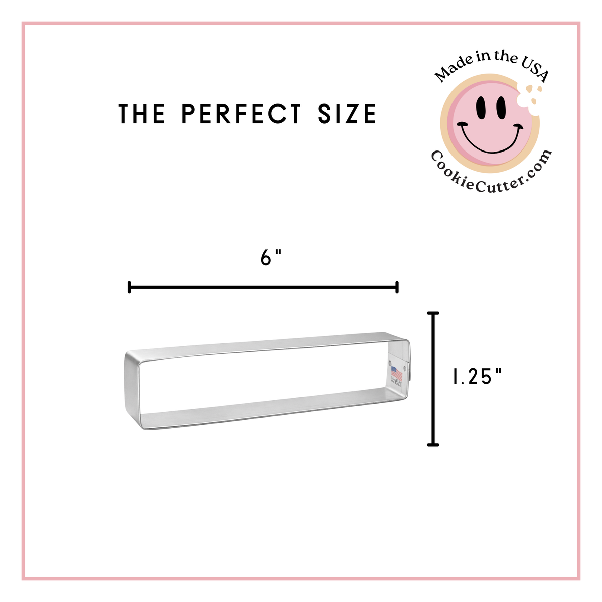 Ruler Cookie Cutter 6 in B1642