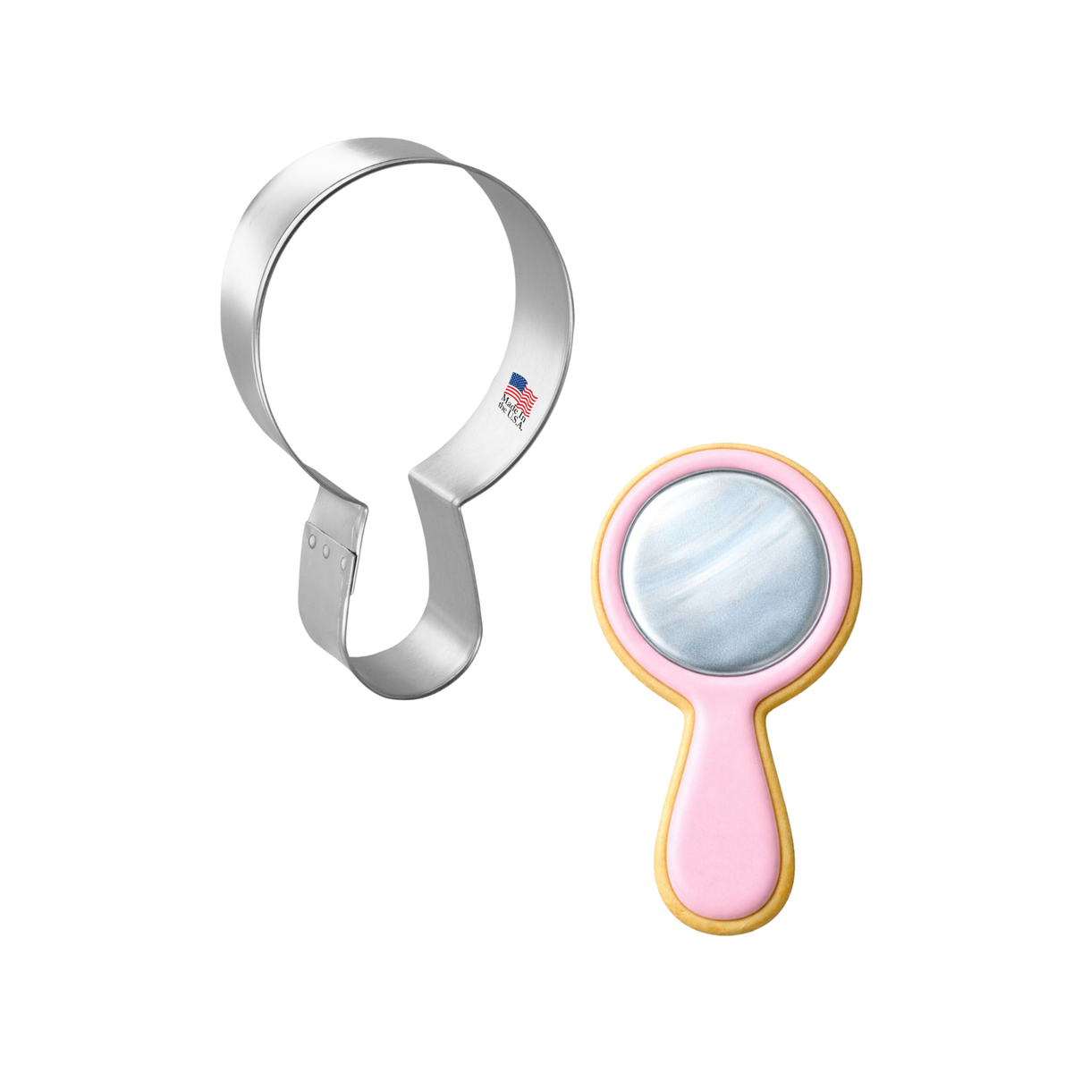 Mirror Cookie Cutter 3.75 in B1726