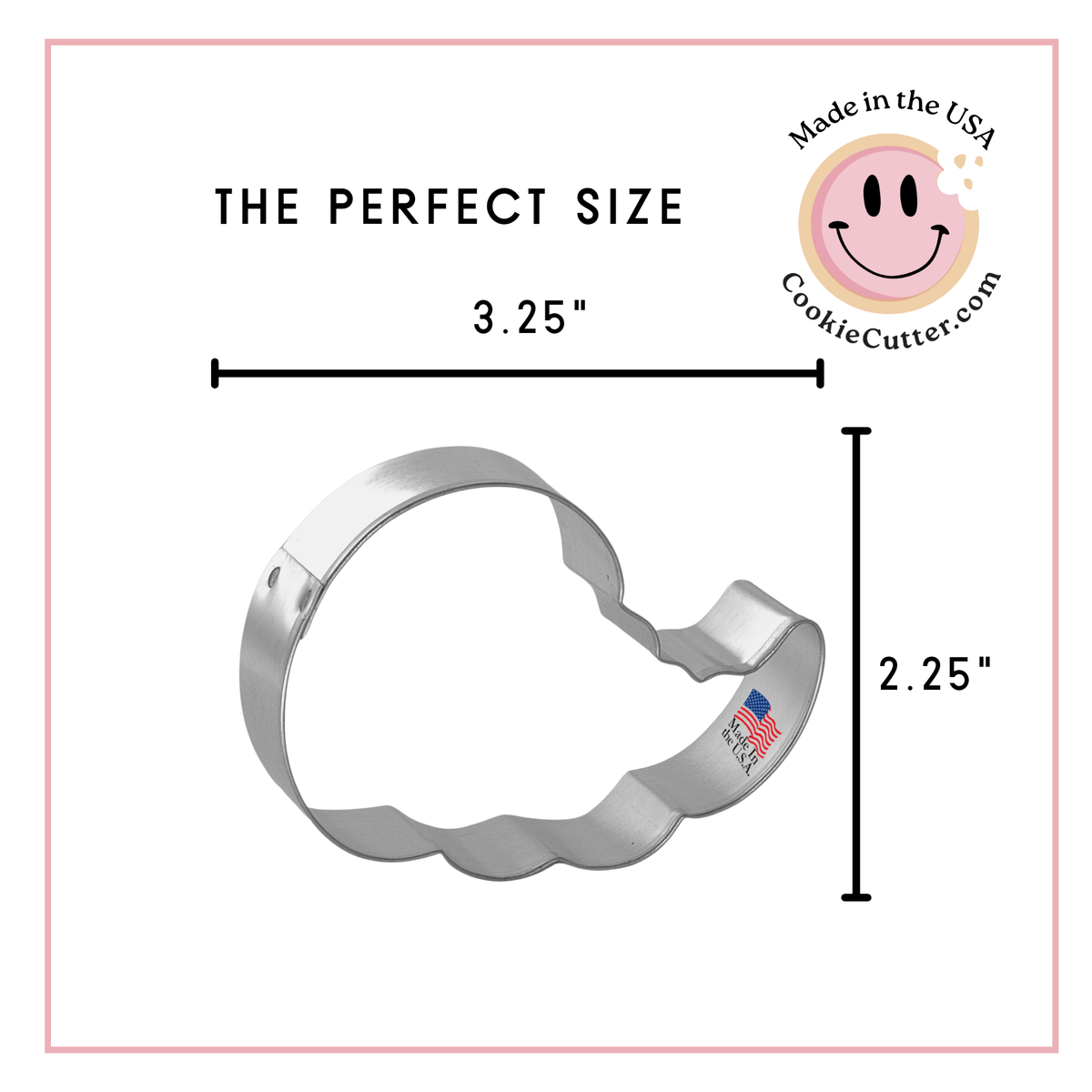 Cornucopia Cookie Cutter 3.25 in B1735