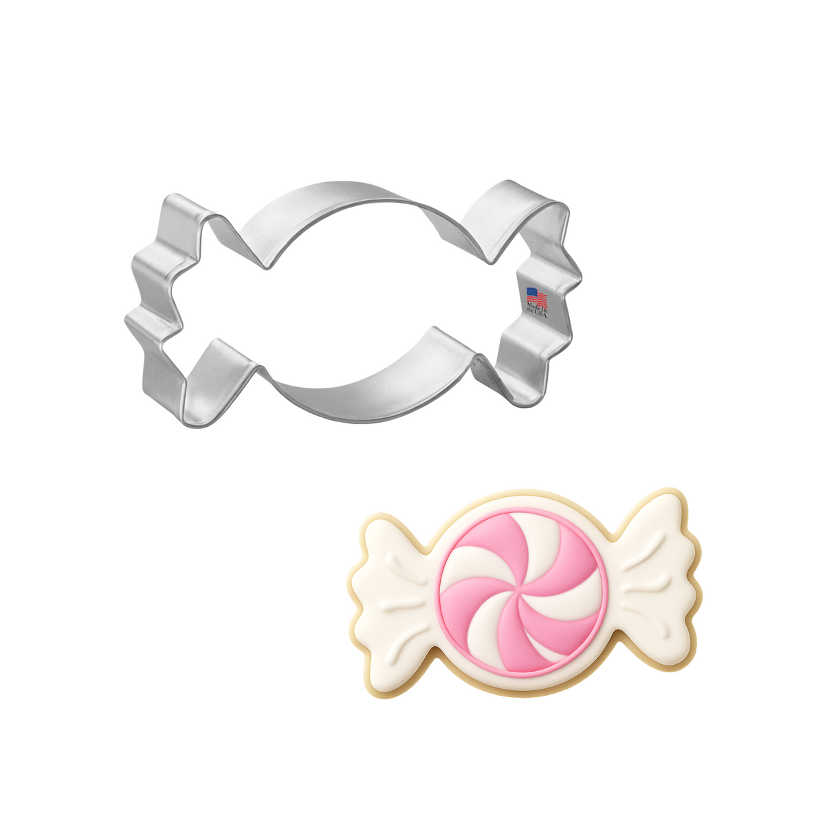 Christmas Sweets Candy Cookie Cutter 6 Pc Set HS0516