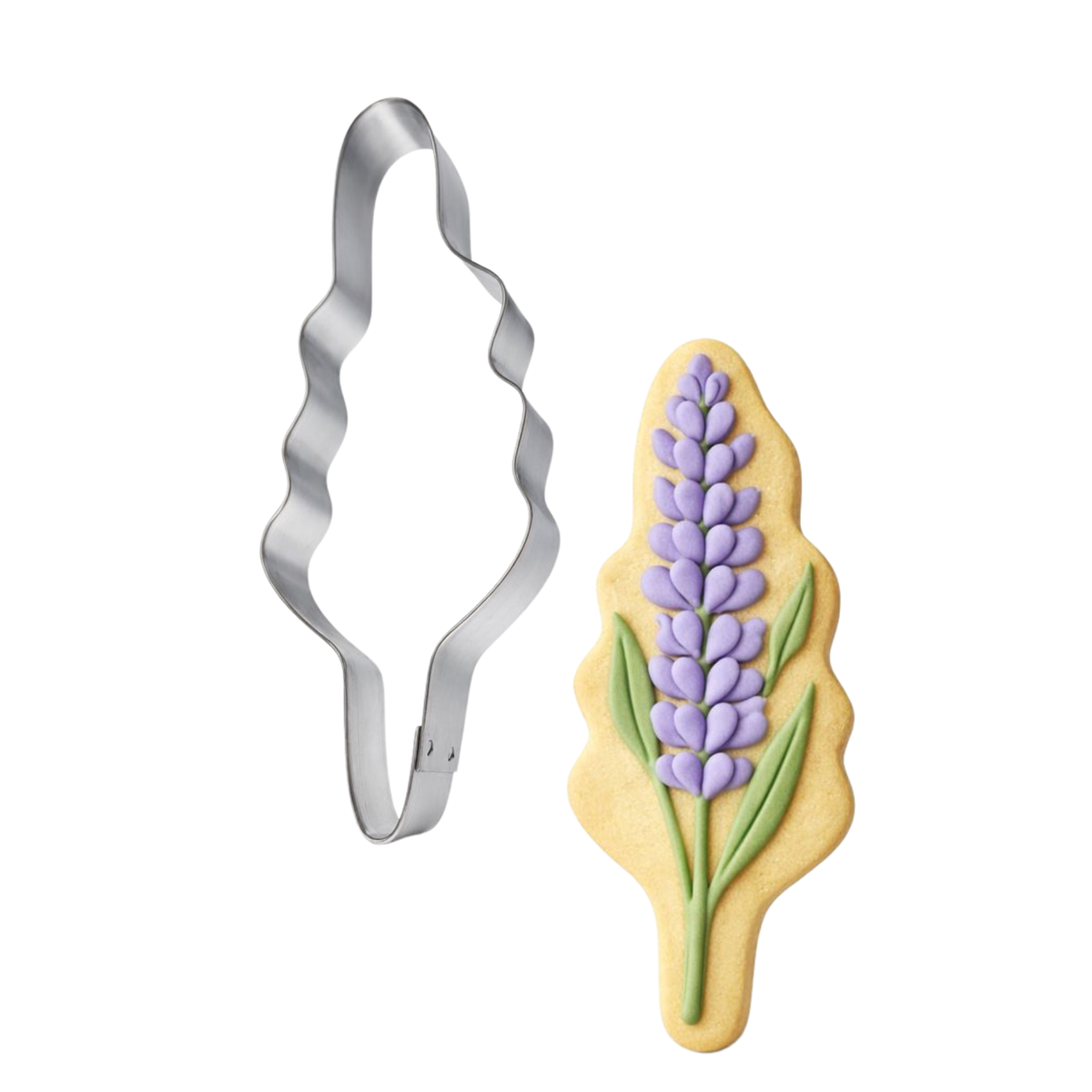 Long Stem Lavender Cookie Cutter 6 in B1777