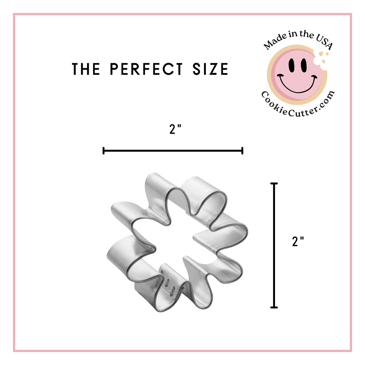 Daisy Cookie Cutter 2 in B20