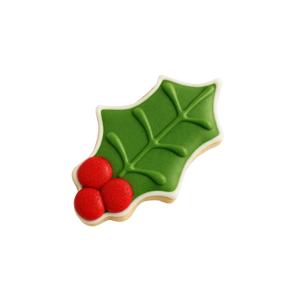 Holly Leaf Cookie Cutter 3 in B528