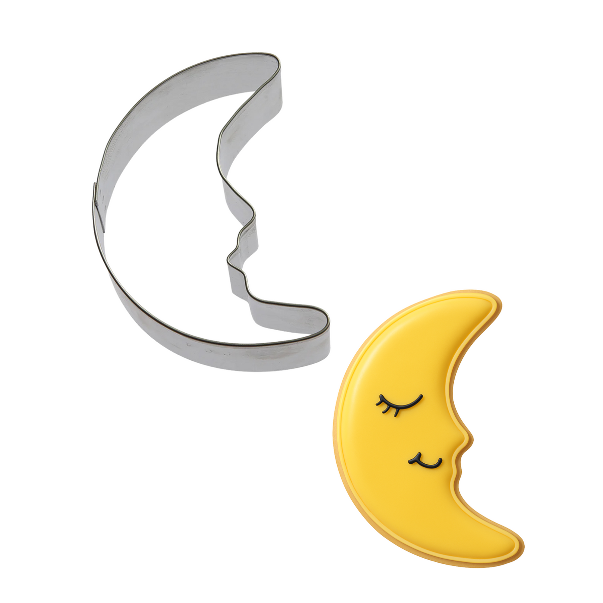 Man in the Moon Cookie Cutter 3 in B599