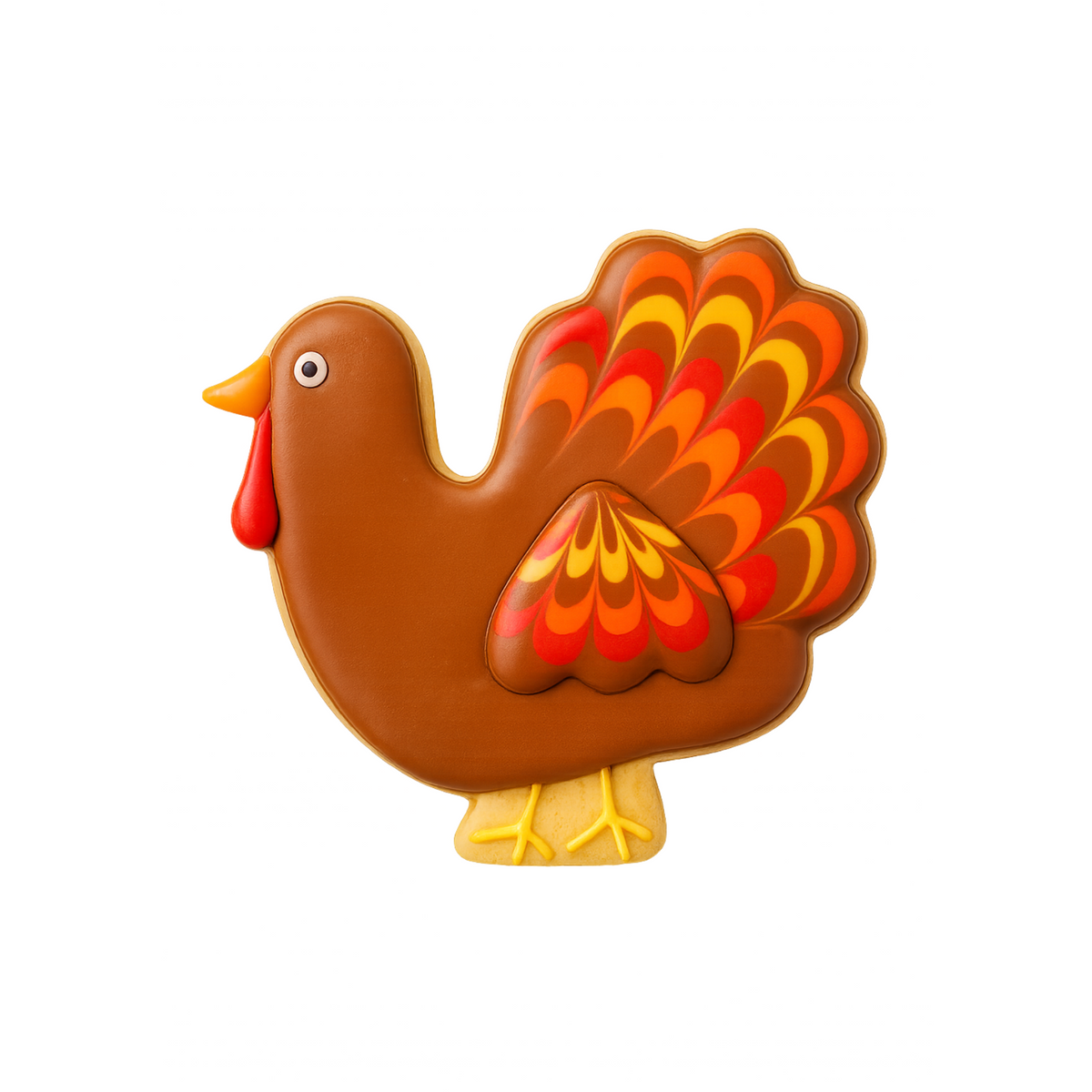 Turkey Cookie Cutter 3.5 in B635