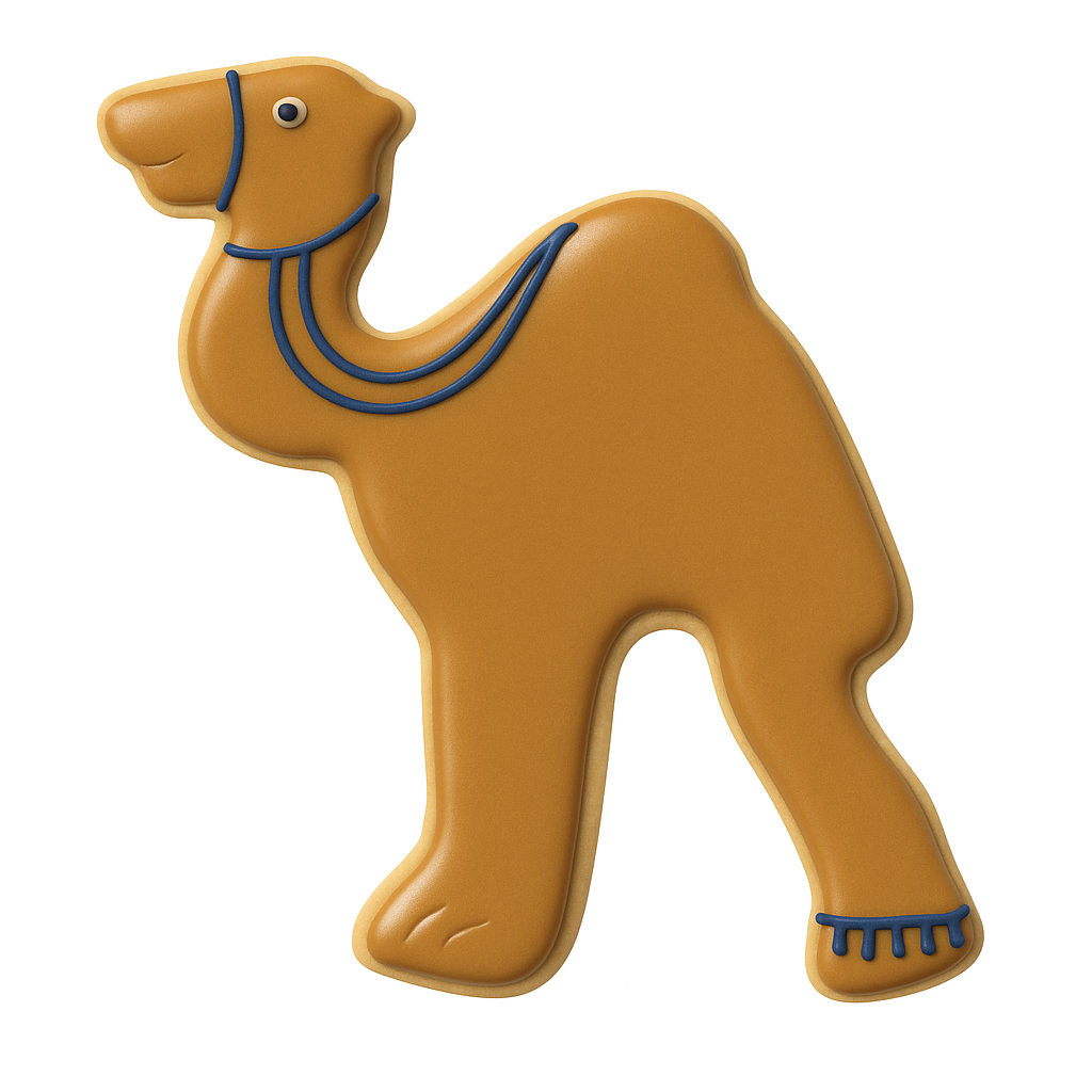Camel Cookie Cutter 4 in B944