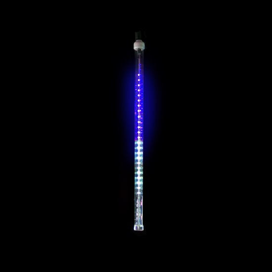24" LED Snowfall Tube - Blue/Pure White