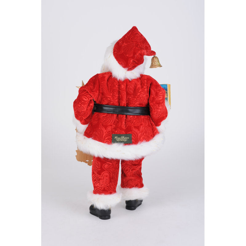 Christmas Greeter Minnie Mouse in Vintage Plaid