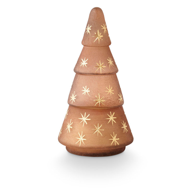 ILLUME Woodfire Star Glass Tree Woodfire