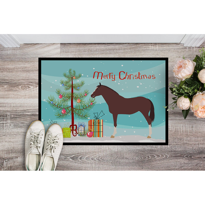 Barbara Non-Slip No Pattern Christmas Doormat