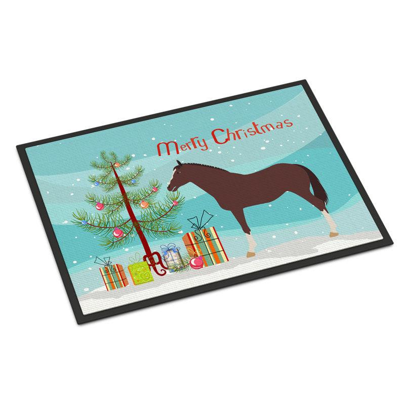 Barbara Non-Slip No Pattern Christmas Doormat