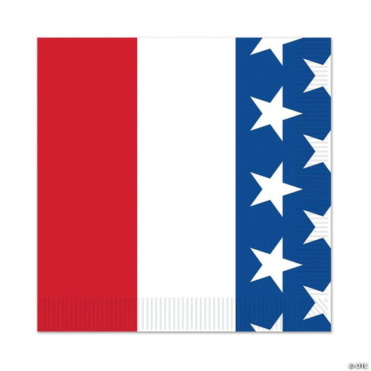 Beistle - Patriotic Beverage Napkins - 12 Pack