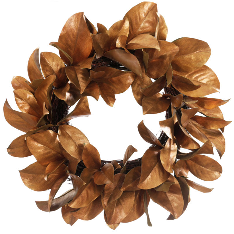 Artificial Christmas Wreath displayed on a front door