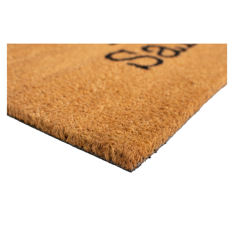 Bertrand Non-Slip No Pattern Christmas Doormat