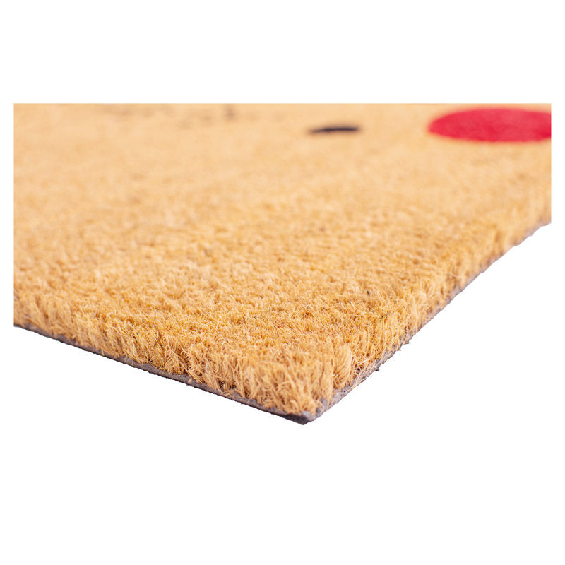 Bertrand Reindeer Non-Slip Coir Doormat
