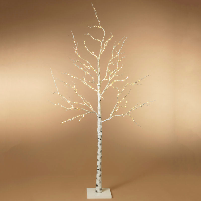 Birch 7' Electric Lighted Tree