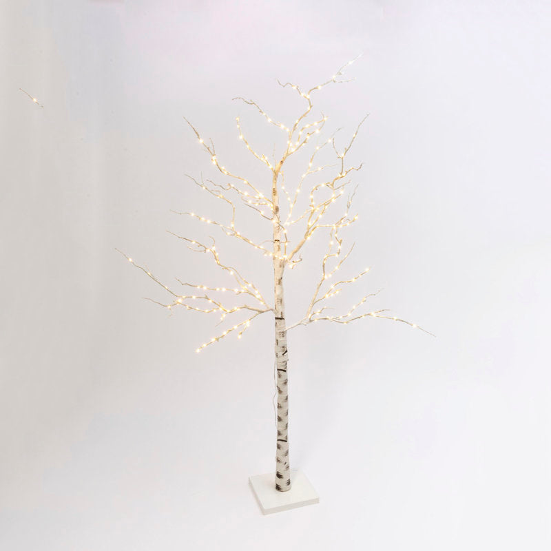 Birch 7' Electric Lighted Tree