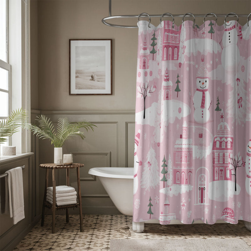 Blush Xmas - Premium Shower Curtain 94