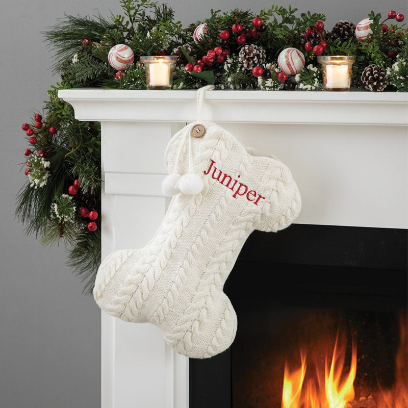 Bone Personalized Stocking