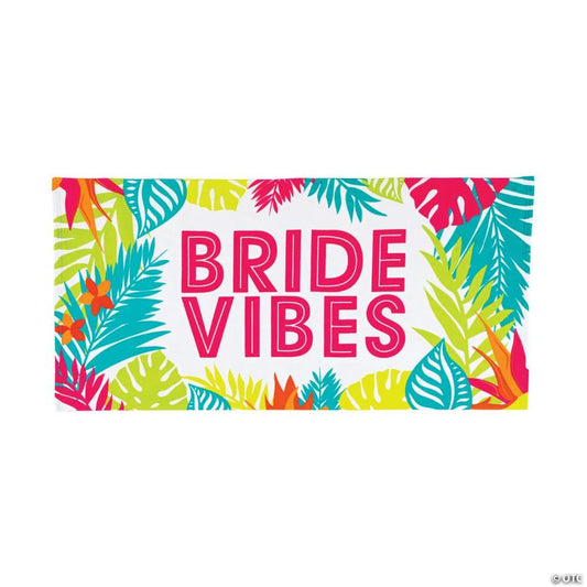 Bride Vibes Beach Towel
