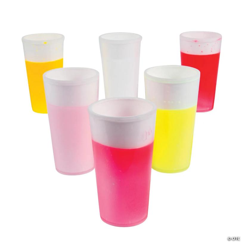 Bright Crazy Glow™ BPA-Free Plastic Cups - 12 Ct.