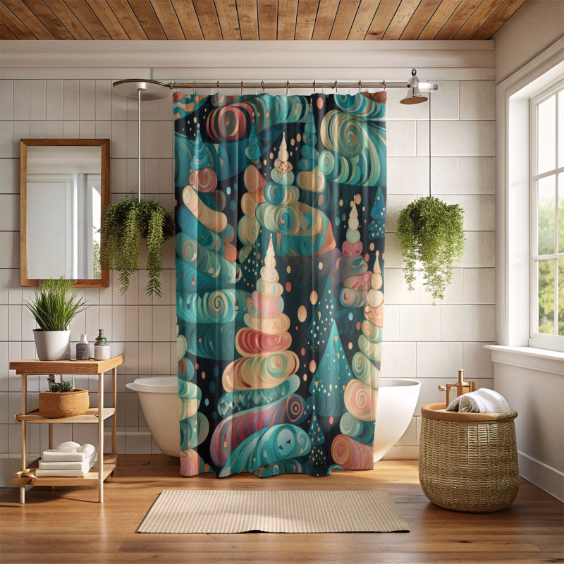 Bright Tree - Premium Shower Curtain