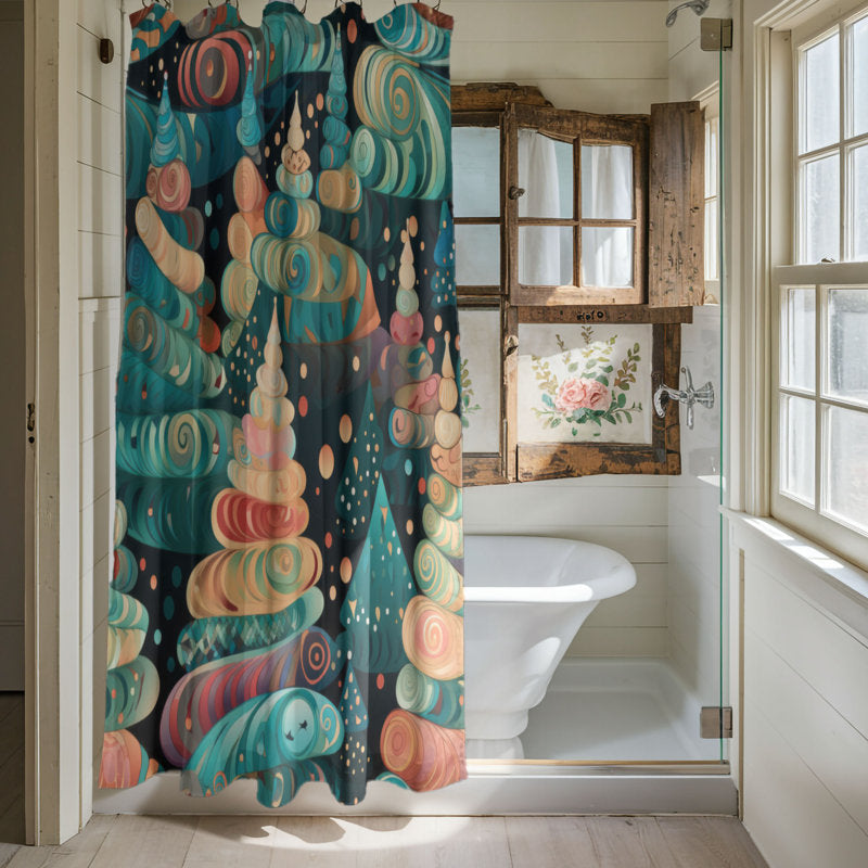 Bright Tree - Premium Shower Curtain