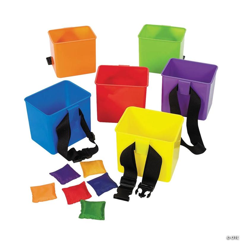 Bucket Bean Bag Toss Game