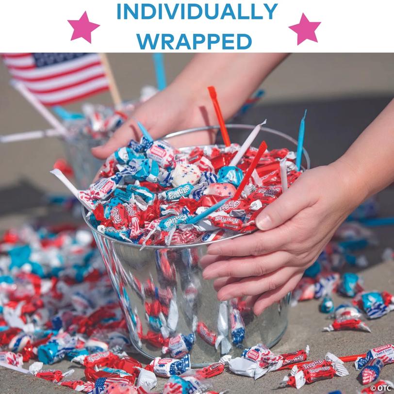 Bulk 1000 Pc. Patriotic Red, White & Blue Classic Candy Assortment