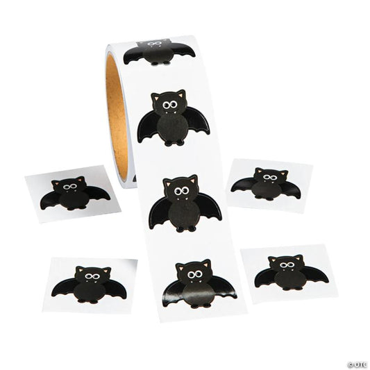 Bulk 100 Pc. Bat Sticker Roll | USA Decoration®