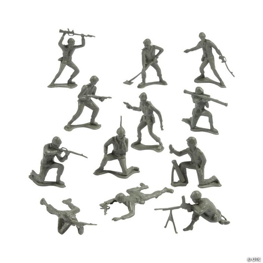 Bulk 144-Pc. Mini Plastic Army Men Assortment