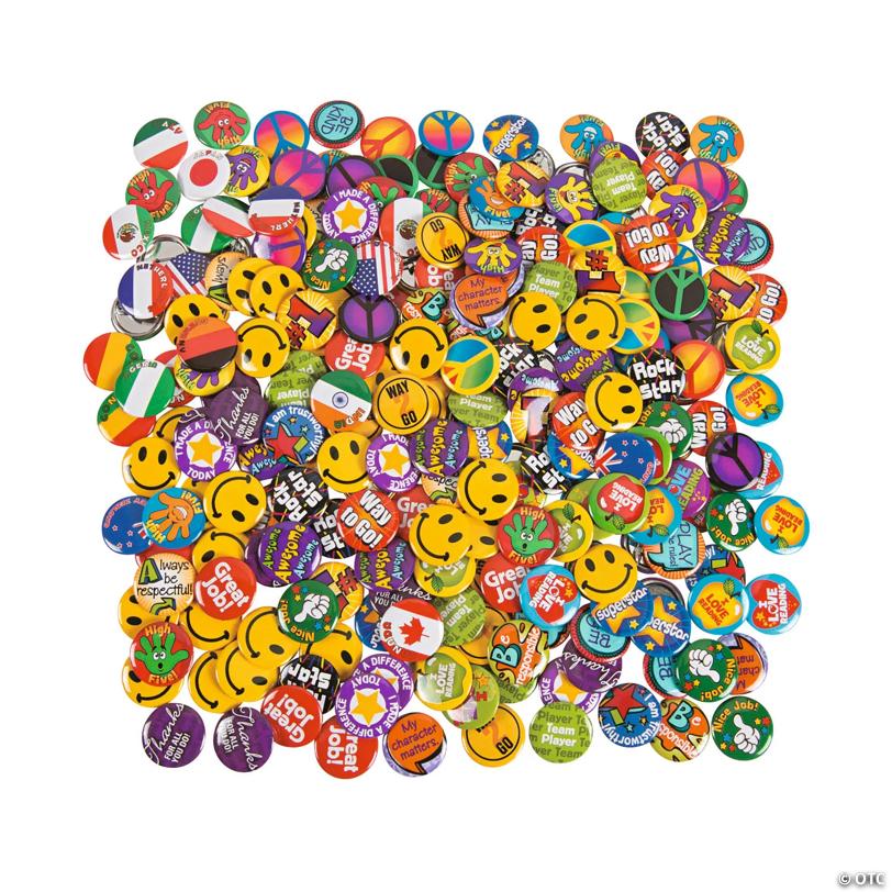 Bulk 250 Pc. Mini Button Assortment