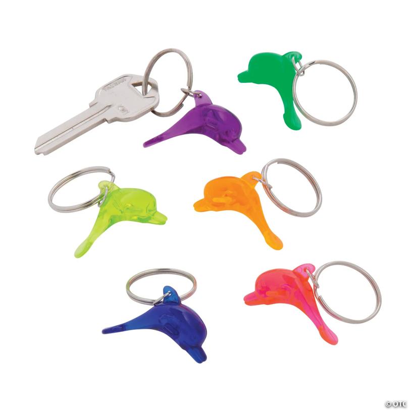 Bulk 48 Pc. Dolphin Keychains