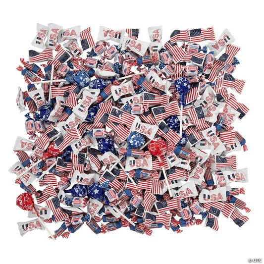 Bulk 490 Pc. Patriotic USA Flag Candy Assortment