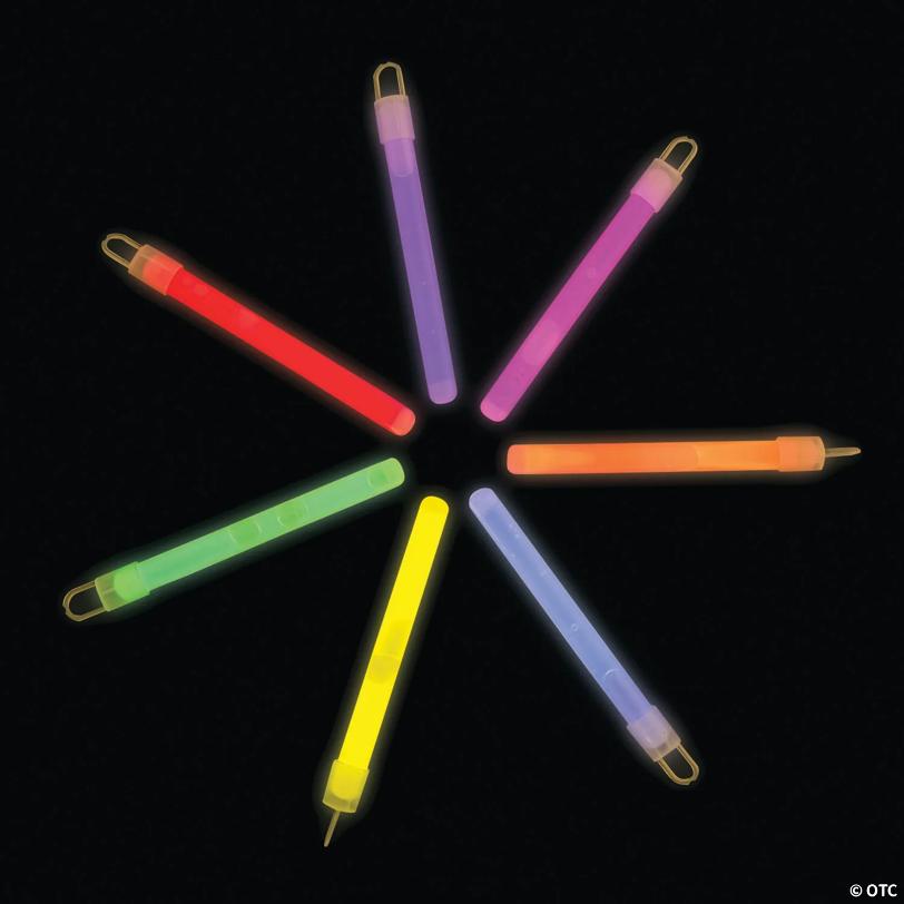 Bulk 50 Pc. Glow Stick Assortment