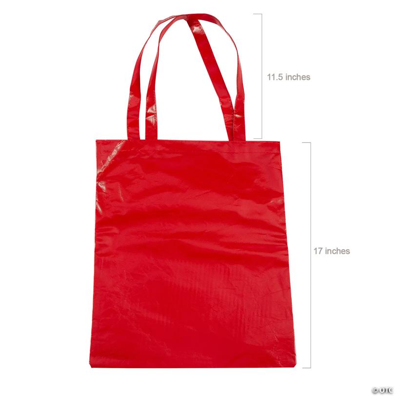 Bulk 50 Pc. Large Laminated Nonwoven Tote Bag Assortment