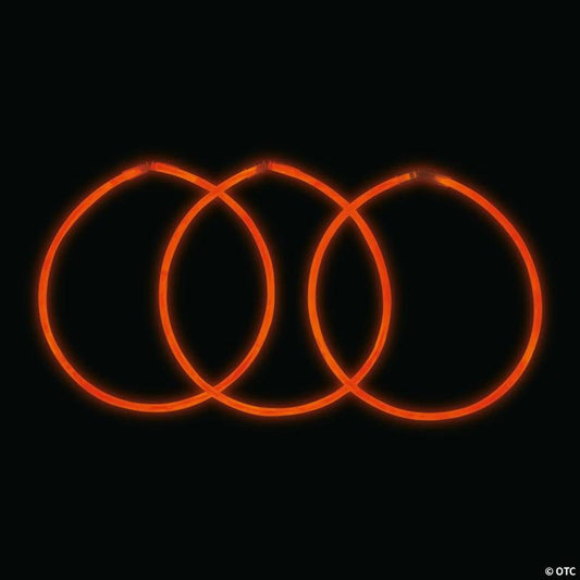 Bulk 50 Pc. Orange Glow Necklaces
