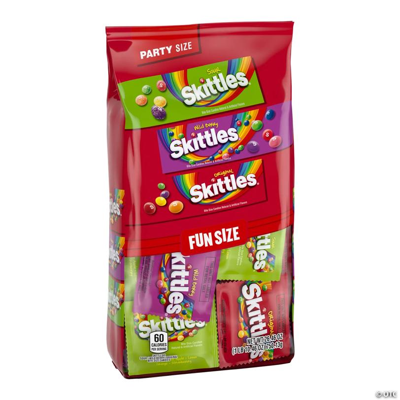 Bulk 50 Pc. Skittles Fun Size Variety Candy Mix - 26.46 oz.