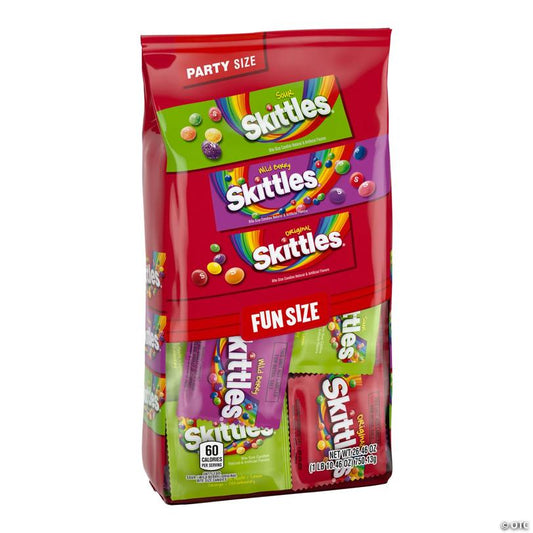 Bulk 50 Pc. Skittles Fun Size Variety Candy Mix - 26.46 oz.