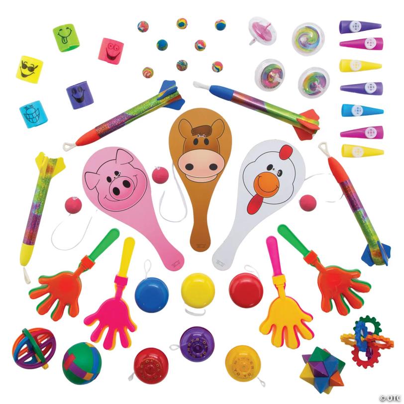 Bulk 50 Pc. Super Novelty Toy & Activity Assortment
