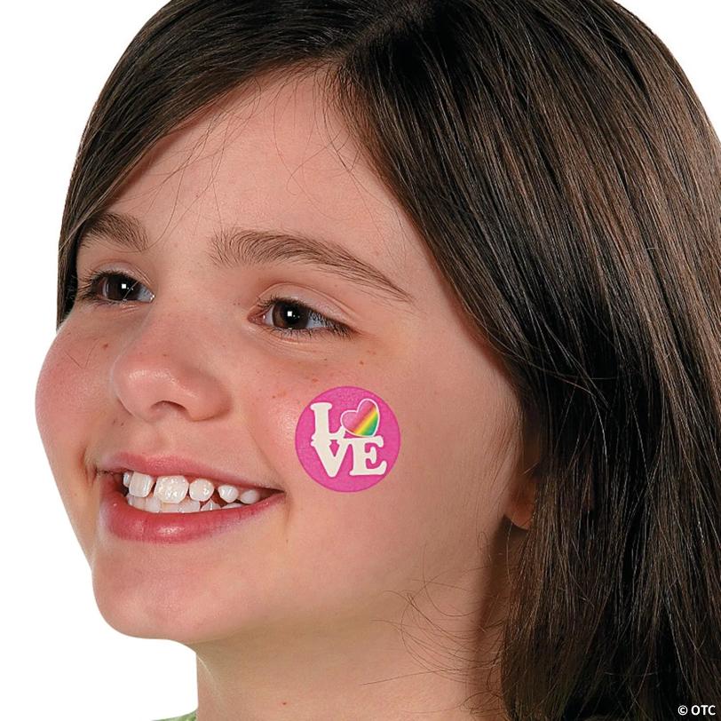 Bulk 72 Pc. Everyday Glow-in-the-Dark Temporary Tattoos